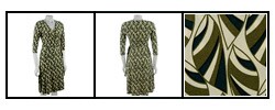Max & Cleo Cactus Wrap Dress