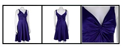 Donna Morgan Regal Twist Front Cocktail Dress