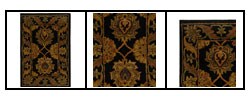 Hand-tufted Heritage Mahal Black Rug (2' x 3')