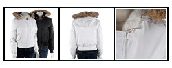 Honee Faux Fur Trim Hooded Jacket
