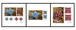 'Floral' Cushion Covers (Set of 2) (India)