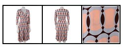 Max & Cleo Geometric Print Wrap Dress