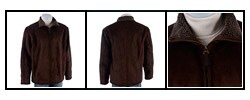Lee Men's Zip-front Faux Shearling Coat