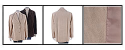 Siena Plus Size Suede Button Front Blazer