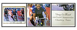 Greg Lemond 1989 World Championship Poster