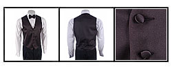 Joseph Abboud Black Tie Formal Vest