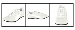 Jill Sander Men's White Leather Sneakers