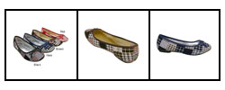 Bamboo Kids by Journee Children's Plaid Flats