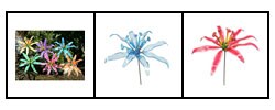 Large Lily Flower Garden Stakes (Case of 12)