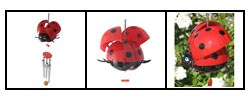 Lucky Ladybug Wind Chime