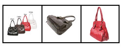 Arcadia by Adi Faux Leather Bowling Bag