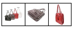 Arcadia by Adi Faux Leather Double Strap Handbag