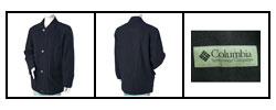 Columbia Navy Men's Wool Car Coat