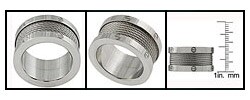Stainless Steel Pipe Cut Ring with Cord Center