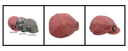 Hailey Hats Muffy 6 Fleece-lined Wool Cap