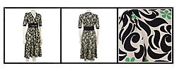Lily V-neck Wrap Dress