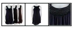 Matty M Sequined Neck Dress