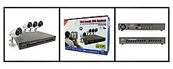 Web Ready DVR Security System and 4 hi-res Cameras