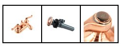 Fountain Cove Centerset Bathroom Sink Faucet (Antique Copper)