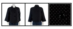 MICHAEL Michael Kors Polka Dot Trapeze Jacket