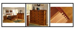 Mission Solid Oak 4 p Queen Bedroom Set