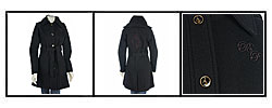Baby Phat Women's Wool Trench Coat