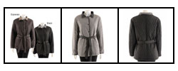 Hilary Radley New York Reversible Quilted Jacket