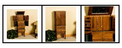 Oak Jewelry Armoire