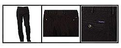 Burberry Men's Black Cotton Pants