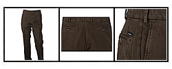 Burberry Men's Dark Brown Cotton Pants