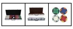500 14-gram Premium Quality Casino Poker Chips Set