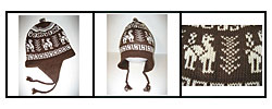 Wool & Alpaca Chullo Earflap Hat (Peru)
