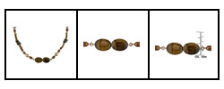 Cultured Freshwater Pearl and Gemstone Necklace