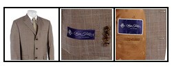 Sean John Men's Brown 3-button Wool Suit
