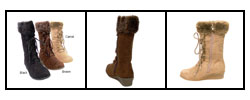 Next by Adi Microsuede Children's Mukluk Boots