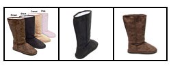 Adi Designs Microsuede Mid-calf Boots