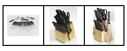 Stafford Titanium Pro Knife Set with Block (Refurbished)