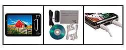 AimA 2.4-inch LCD 4GB Media Player with FM tuner