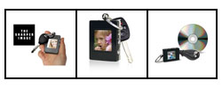 The Sharper Image Digital Photo Album Keychain