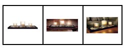 Sarah Peyton 3-piece Flameless Candle Set