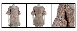 BB Dakota Royalty Tulip Boucle Mini Dress
