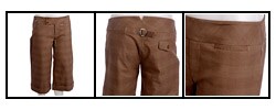 Verdina Plaid Gaucho Ladies'Pants