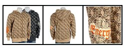 High Energy Men's All Over Print Hoodie