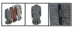L.A. Design Fashion 2-piece Tweed Skirt Suit