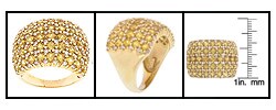Encore by Le Vian 14k Gold Yellow Sapphire Ring