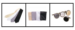 Boston Traveler JS Series Tie/ Hanky/ Cufflink Set
