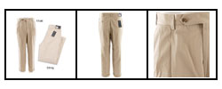 Nautica Men's Cotton Twill Dress Pants