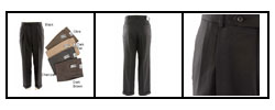 Oscar de la Renta Men's Wool Pants