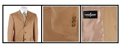 Bert Pulitzer Men's 3-button Supra Suede Coat