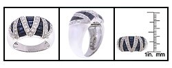 Encore by Le Vian 18k Gold Sapphire Diamond Ring